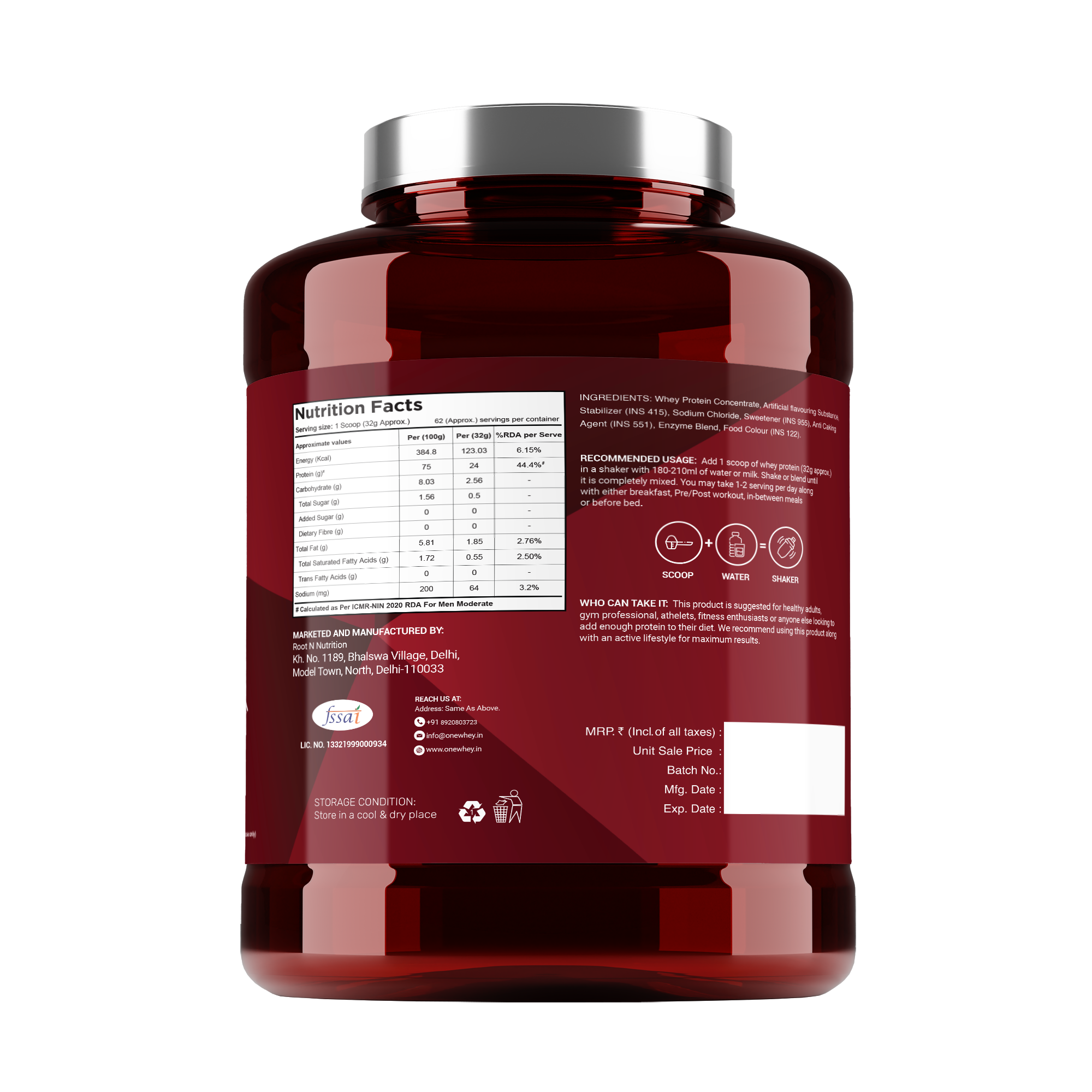 Onewhey.in