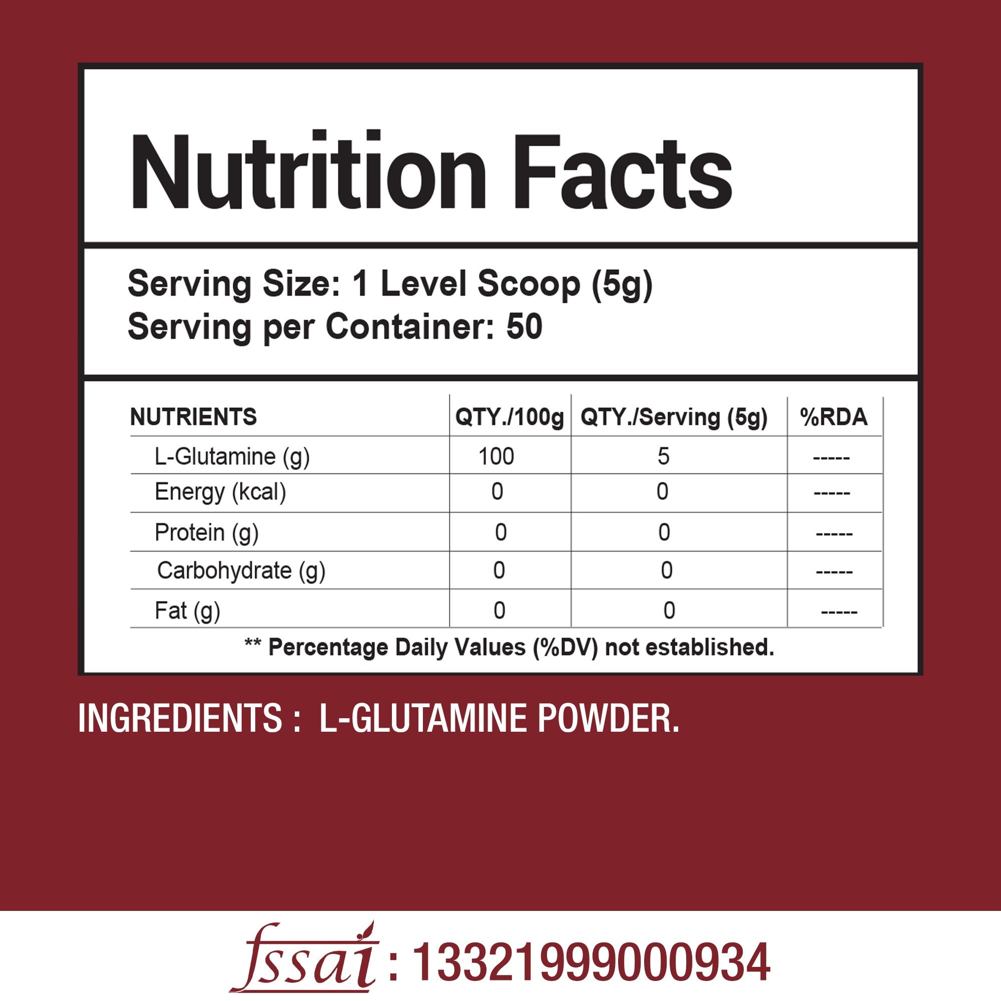 One Whey Pure L Glutamine