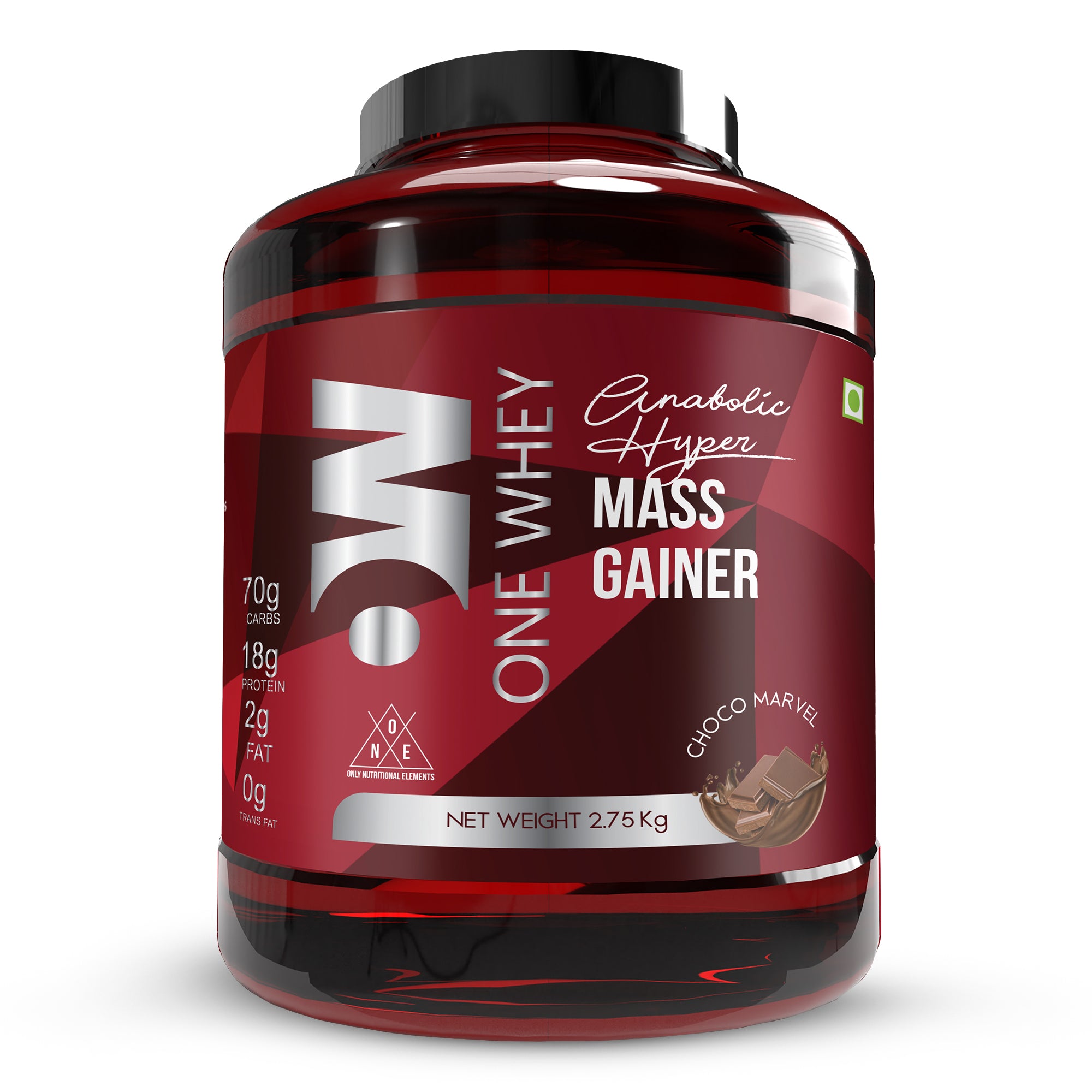 One Whey Anabolic Hyper Mass Gainer 2.75 Kg